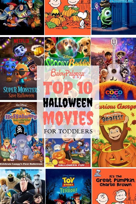 Top 10 Halloween Movies for Toddlers | Top 10 halloween movies, Halloween fun, Halloween movies