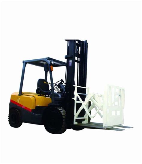 Hydraulic Forklift Truck Attachments Push Pulls , Forklift Crane Hook ...