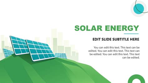 Renewable Energy Presentation Template