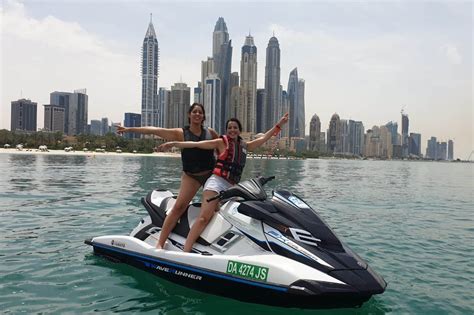 Jet Ski Ride in Dubai Marina JBR | Water Activities Dubai 2024