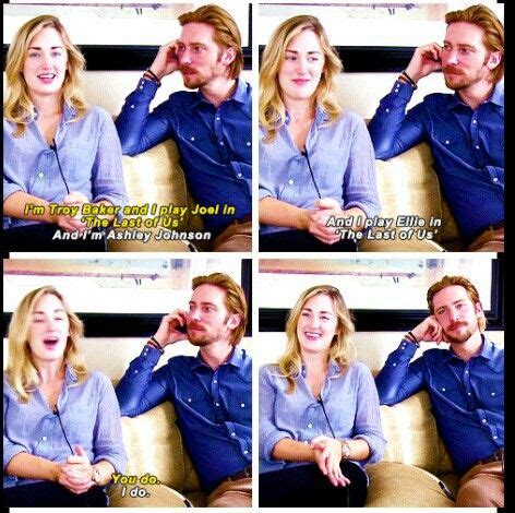 Troy Baker and Ashley Johnson | Troy baker, Ashley johnson, The last of us