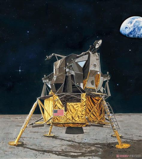 Apollo 11 Lunar Module `Eagle` (Plastic model) Other picture 1 | Nasa art, Apollo 11, Lunar lander