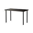 ADILS/LINNMON Table Black-brown/black 120 x 60 cm - IKEA