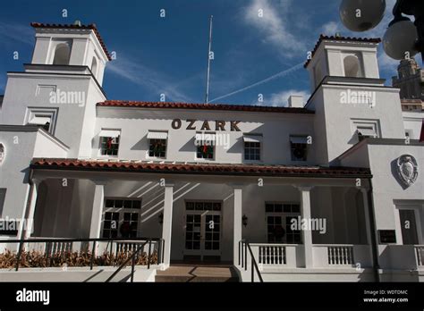 Historic Bathhouses, Hot Springs National Park, Arkansas Stock Photo ...