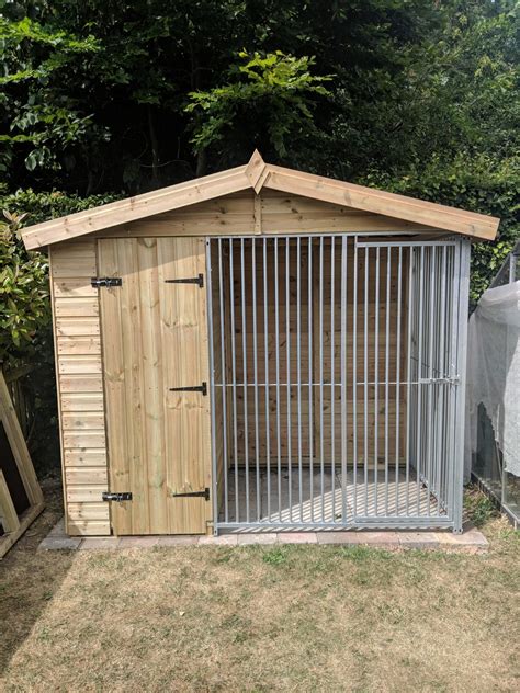 Single Dog Kennel 6x3-12x4ft - benchmarkkennels