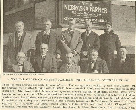 A Typical Group of Master... - Palmyra Nebraska History