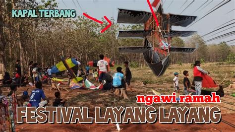 FESTIVAL LAYANGAN GAPANGAN DI NGAWI || festival kite - YouTube