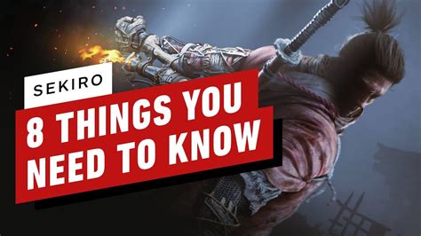 Sekiro: 8 Things You Need to Know - YouTube