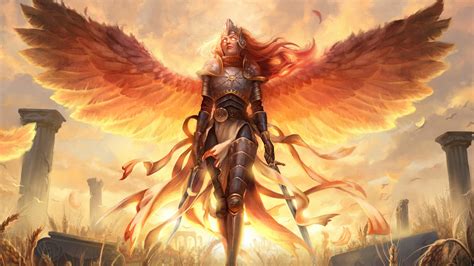 Angel, Girls, Warrior, Fantasy 4k, HD Wallpaper | Rare Gallery