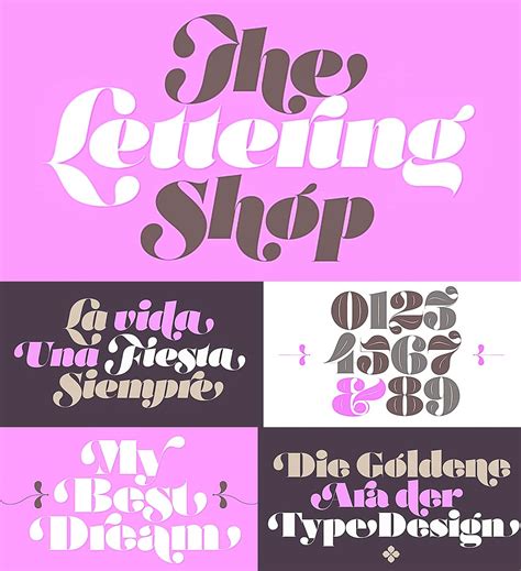 Posh font family | Free download