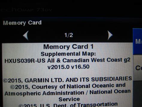 Garmin Genuine Bluechart *MicroSD Format* HXUS039R US & CANADA WEST 2015 Edition - Max Marine ...