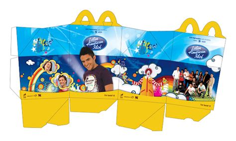 AliyaCrafts: Mcdonalds Happy Meal Box 3 Versions