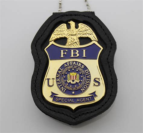 US FBI Special Agent Badge Replica Movie Props – Cop Collectibles