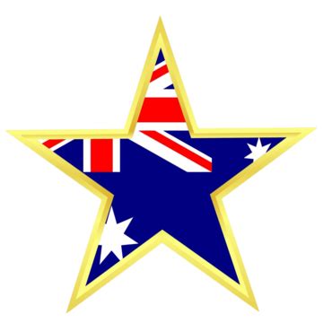 Australia Flag Vector PNG Images, Australia Flag Icon Png Gold Border, Australia, Flag, Icon PNG ...