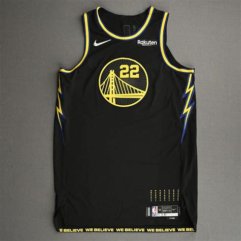 Andrew Wiggins - Golden State Warriors - Game-Worn City Edition Jersey - 2021-22 NBA Season ...