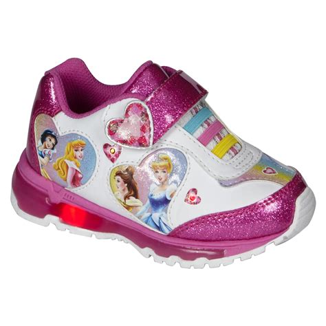 Disney Toddler Girl's Princess Gems Lighted - White