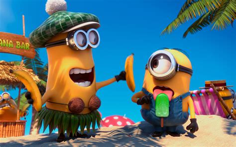 Minion Beach Wallpaper