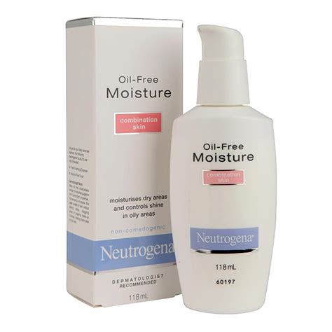 Neutrogena Oil Free Face Moisturizer Combination Skin 118ml ...