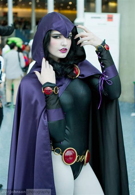 Abby Normal Cosplay as Raven from Teen Titans Raven Costume, Raven ...