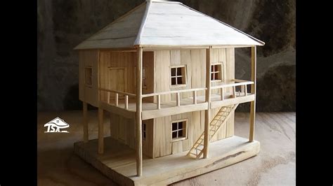 cheapmieledishwashers: 20 Unique Houses Made Out Of Popsicle Sticks