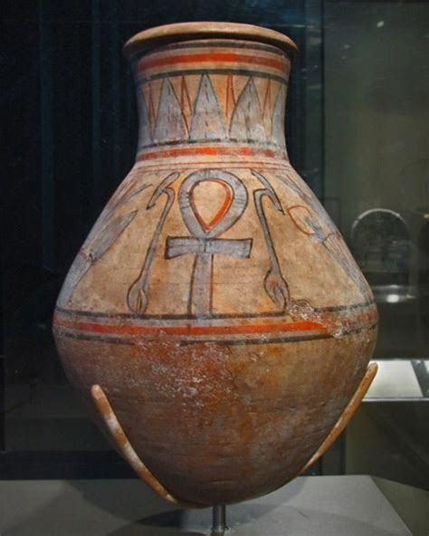 Egyptian-pottery-jar #egyptianpottery | エジプト, メソポタミア, 古董