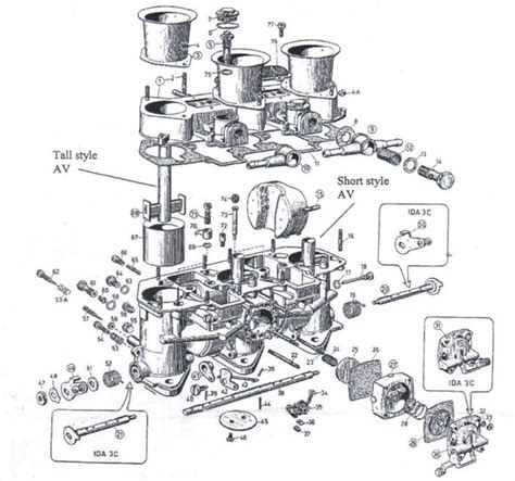 Completly Teardown a Weber Three Barrel Carburetor - Klassik ATS