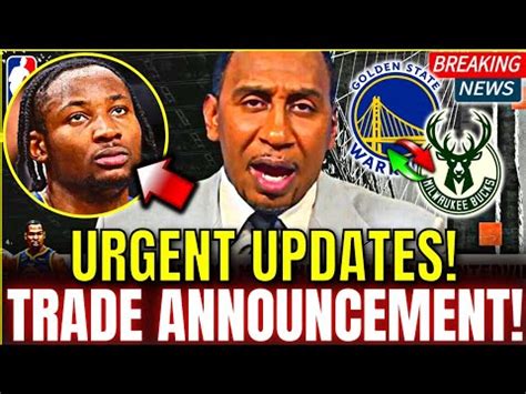 🚨😱 LASTEST GSW NEWS! A BIG TRADE WITH THE BUCKS? DEAL CLOSED? SEE NOW ...