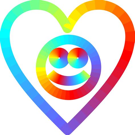 Rainbow Heart Free Stock Photo - Public Domain Pictures