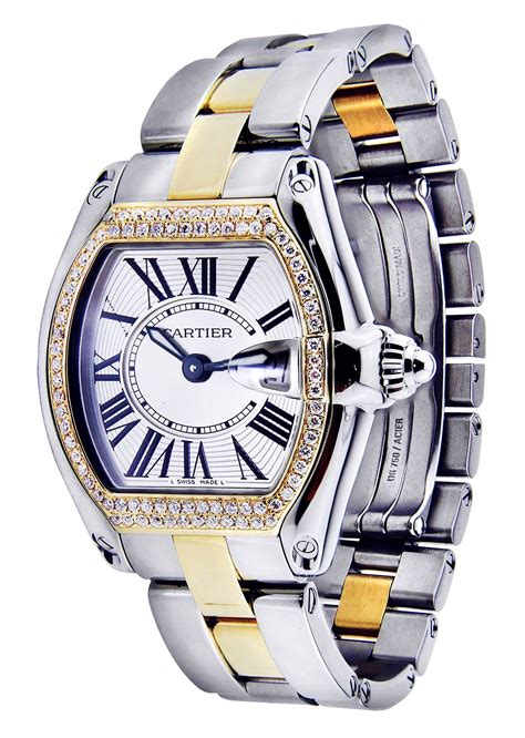 Cartier Roadster Watch For Women | Two Tone – FrostNYC