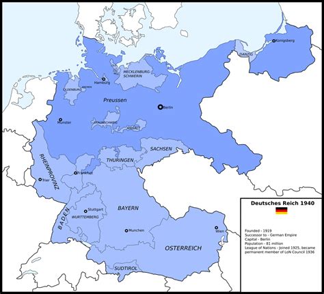 Weimar Republic 1940 : r/imaginarymaps