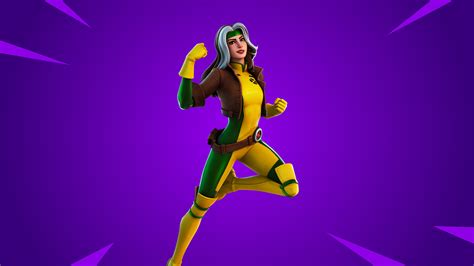 Marvel Rogue Fortnite Skin Purple Background HD Fortnite Wallpapers | HD Wallpapers | ID #101809