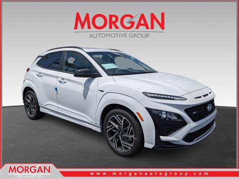 New 2023 Hyundai KONA N Line Sport Utility in #U012957 | Morgan Auto Group