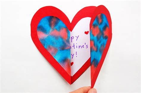 Heart Greeting Card | Kids' Crafts | Fun Craft Ideas | FirstPalette.com