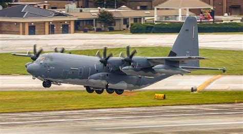 A US Air Force crew ferried this MC-130J Commando II Special Operations tanker from the Lockheed ...