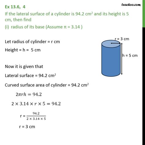 Csa Of Cylinder / Surface Area Cylinder Solutions Examples Worksheets Videos / To calculate the ...