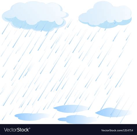 Rain Royalty Free Vector Image - VectorStock