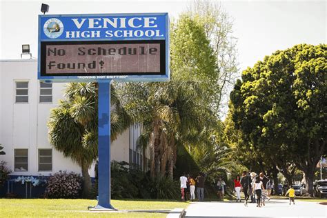 Students alerted district officials to Venice High School sexual assault case - LA Times