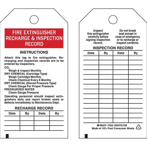 Stunning Fire Extinguisher Inspection Checklist Excel Word Mailing Labels From