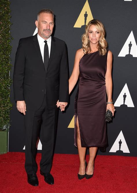 Kevin Costner and Christine Baumgartner | Celebrities at Governors ...