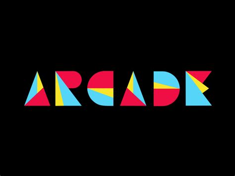 Arcade Logo Animation | Lettering design, Logos, Game logo