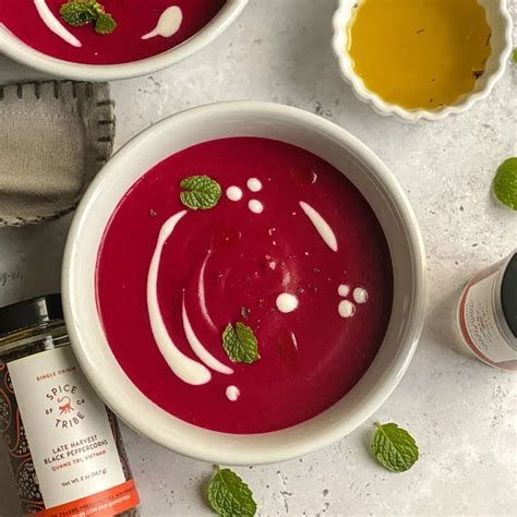 Roasted Beetroot Soup – Spice Tribe