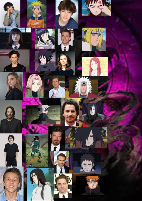 Naruto Live Action Cast by AshNoMore on DeviantArt