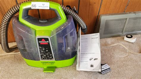 Bissell Little Green ProHEat Pet Steam Cleaner - Beck Auctions Inc.