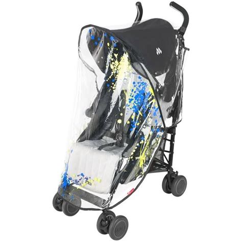 Maclaren Universal Printed Raincover - Paint Splatter