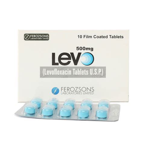 Levo Tablets 500Mg - Side Effects - Buy Online - ₨ 245 - khasmart