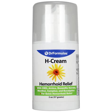 DrFormulas Hemorrhoid Treatment Cream | Extra Strength Pain Relief