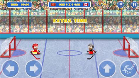 🕹️ Play Puppet Hockey Battle Game: Free Online 1 Minute Hockey Game