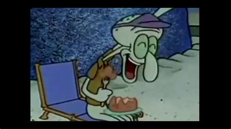 Squidward Spongebob Laughing Meme