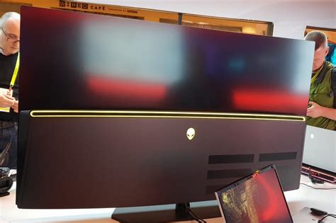 Alienware 55-inch 4K OLED monitor First Look | Trusted Reviews