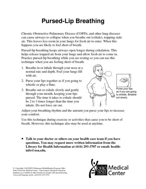 Breathing Techniques And Exercises For Copd Copd Foundation | New ...